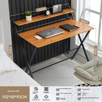 Bureau pliable, bureau d'ordinateur pour la maison et la chambre, plusieurs tailles disponibles
