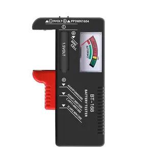 BT-168 digital display dry battery voltage detector to measure battery power display battery capacity meter