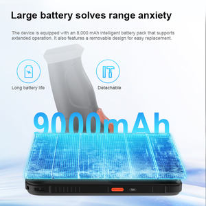 Pemindai kode batang, Android 10 5.5 inci IP65 tahan air <span class=keywords><strong>PDA</strong></span> kasar genggam 2D komputer pemindai kode batang 4G LTE <span class=keywords><strong>WIFI</strong></span> kamera GPS - Product Image 4