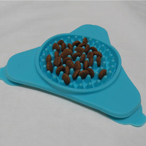 Comedero lento para perros y mascotas, tazón de silicona para comida de <span class=keywords><strong>comer</strong></span> lenta - Product Image 2