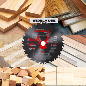 <span class=keywords><strong>Lame</strong></span> de scie circulaire à coupe fine en carbure NAKAMURA 165 mm 24T personnalisée pour la coupe du bois Scies sans fil Garantie 1 an 20 mm - Product Image 1