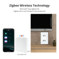 Zemismart Tuya Zigbee prises de courant brésiliennes intelligentes 10A/20A Alexa & Google Home Control ABS matériel Double pôle interrupteur