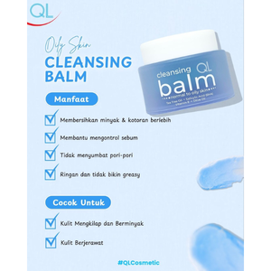 Bálsamo Limpiador QL, enriquecido con aceite de jojoba y minerales, controla suavemente la grasa y nutre la piel normal a seca. - Product Image 4
