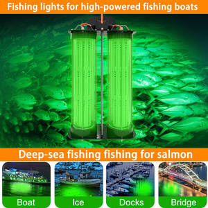 6000W luci da pesca a LED raccolta subacquea calamari seppie trawler tonno polpo coda di capelli attirare lampade per pesci marine - Product Image 5