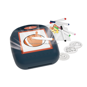 Hoge Kwaliteit Plastic Cartoon Speelgoed Diy Tekening Set Kunstambachten Educatieve Tekening Projector Speelgoed Voor Kinderen - Product Image 1