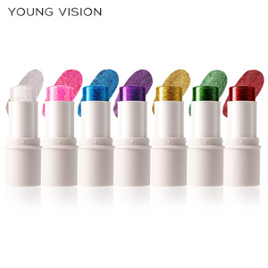 Young Vision Glitter Body Stick 6.5g Maquillaje Brillante para Rostro, Ojos, Labios y Escenario - Product Image 4