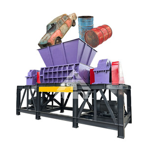 Trituradora de Alta Calidad para Desechos, Chatarra de Coche, Metal y Hierro, Modelo Blue Barrel 2000, Máquina de Cizallamiento y Trituración de Alto Torque Sin Problemas - Product Image 2