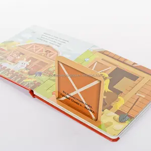 Encuadernación de costura de sillín de alta calidad libro de niños personalizado/libro de fotos/libro de tapa dura