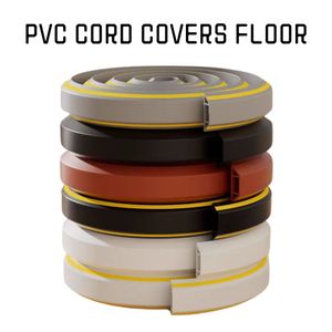 Tự dính Chống đùn PVC sàn dây Bìa mở rộng hệ thống dây điện ống bảo vệ - Product Image 5