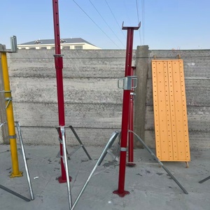 Усиленные регулируемые телескопические оцинкованные стальные опоры для строительных лесов и опалубки - Product Image 3