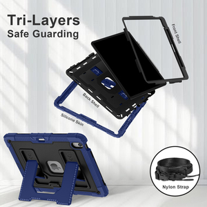 Capa Resistente a Impactos para iPad Air 13 M2 M3 2024 2025 com Suporte Dobrável, Porta Caneta Magnético e Alça de Ombro OEM ODM - Product Image 3