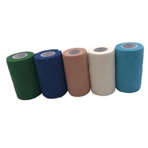 Waterproof Bandage Hot Selling Stretch Non-woven Cohesive Vet Wrap Waterproof Elastic Wrap Bandage