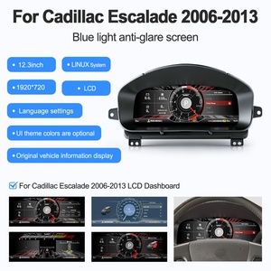 Digital Cluster <b>for</b> Cadillac Escalade 2006-2013 LCD Instrument Cluster <b>Speedometer</b> Dashboard Upgrade12.3" - Product Image 2