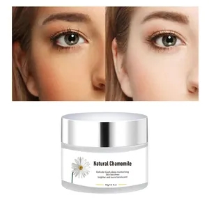 new soft and dewy moisturising chamomile face cream skincare products for women sensitive skin and organic private label