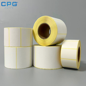 Custom OEM 4x4 3x5 Inch Eco-Friendly Thermal Label Supermarket Fresh Food Labeling Grocery Store Price Tag Sticker Roll - Product Image 1