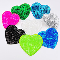 Patchs thermocollants personnalisés en sequins dorés en forme de lèvres, accessoires décoratifs pour vêtements et sacs féminins, patchs thermocollants en sequins lèvres