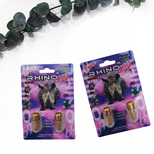 Capsules d'énergie Rhino 69 Elite, Vitalité et amélioration des performances avancées, Style de conditionnement en carte à marque privée - Product Image 5