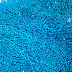 สีเทอร์ควอยซ์ธรรมชาติรูปร่างสีน้ำเงินขนาด4-8มม. ดีไซน์เนอร์แฮนด์เมดของขวัญวันวาเลนไทน์แบบทำมือ - Product Image 2