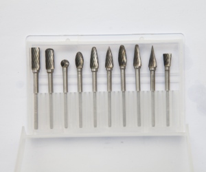 10 Pezzi 10 Tipi <span class=keywords><strong>Fresa</strong></span> Rotante in Carburo di Tungsteno YG8 per Trapano Elettrico, <span class=keywords><strong>Fresa</strong></span> per Smerigliatura, OEM HRC40-45, Gambo da 6MM JinYing - Product Image 4