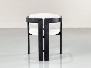 Fauteuil <span class=keywords><strong>de</strong></span> <span class=keywords><strong>salle</strong></span> <span class=keywords><strong>à</strong></span> <span class=keywords><strong>manger</strong></span> moderne <span class=keywords><strong>de</strong></span> luxe JP <span class=keywords><strong>Chaise</strong></span> <span class=keywords><strong>de</strong></span> <span class=keywords><strong>salle</strong></span> <span class=keywords><strong>à</strong></span> <span class=keywords><strong>manger</strong></span> en bois <span class=keywords><strong>de</strong></span> chêne <span class=keywords><strong>noir</strong></span> massif en cuir blanc - Product Image 3