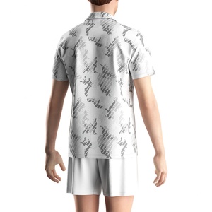 Camiseta Polo de Manga Corta de Poliéster Sublimado de Alta Calidad, Antiarrugas, para Uso Diario Urbano y Golf - Product Image 4