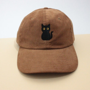 Gorra de Béisbol al por Mayor 100% Algodón Sin Estructura, Gorra de Papá de Pana de Alta Calidad con Logotipo Bordado en 3D Personalizable OEM ODM - Product Image 4