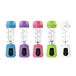 Licuadora Portátil USB, Mini Mezcladora de Frutas de 420 ml, Exprimidor de Jugos, Funciona con Batería, Procesador de Alimentos para Autocaravanas, Batidos, Manual - Product Image 6