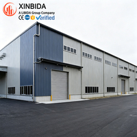 Bâtiment d'entrepôt à structure métallique pour les installations de stockage industriel en vrac en Amérique du Nord