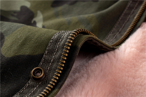 Vêtements d'hiver épais camouflage pour enfants, veste rembourrée en coton pour filles, vêtements pour enfants OEM/ODM - Product Image 4