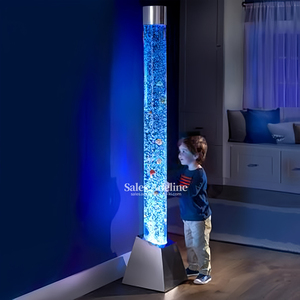 Tubo <span class=keywords><strong>de</strong></span> Burbujas Sensoriales LED Interactivo, Equipo <span class=keywords><strong>de</strong></span> Terapia Visual Sensorial para Terapia <span class=keywords><strong>de</strong></span> Autismo - Product Image 3
