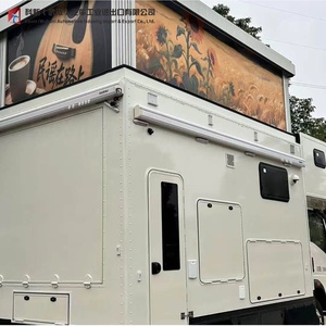 HOWO Nouveau <span class=keywords><strong>camping</strong></span>-<span class=keywords><strong>car</strong></span> de luxe diesel turbo, conduite à gauche, transmission automatique, toit relevable à deux étages, à vendre - Product Image 6