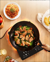 Nouvelle plaque de guidage thermique à corps mince inventée cuisinière à induction 2200W cuisinière de restaurant infrarouge intégrée solaire électrique domestique