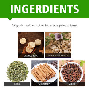 <span class=keywords><strong>Tisane</strong></span> personnalisée <span class=keywords><strong>Tisane</strong></span> Réglisse Racine de <span class=keywords><strong>Guimauve</strong></span> Sucette pour la gorge Thé pour le soulagement de la gorge - Product Image 2