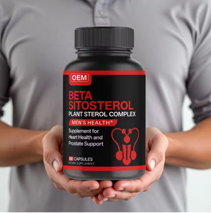Suplemento Nutricional Herbal OEM/JHD para Relaxamento Masculino e Saúde Cardíaca, 60 Cápsulas Personalizadas de <span class=keywords><strong>Beta</strong></span> <span class=keywords><strong>Sitosterol</strong></span> - Product Image 2