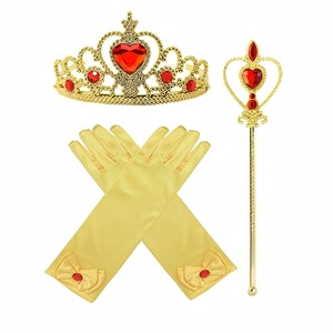 Cosplay explosif d'été européen et américain Beauty the Beast <span class=keywords><strong>Belle</strong></span> Princess Dress Girls Halloween Cos Clothing for Children - Product Image 4