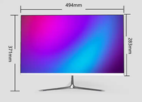 Yeni All-In-One masaüstü ile 23.8 "1080p ekran I5 16gb Ram Ssd Webcam Win10 bilgisayar masaüstü