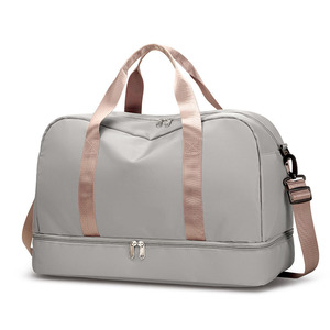 Hot Sale Fashion Nylon Travel Bags <b>Luggage</b> Men Women Lightweight Casual Ladies Crossbody Shoulder Duffle Bag Custom - Product Image 1