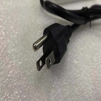 FullRed bersertifikat kabel daya Us tiga-lubang 1.31 Square Semua tembaga inti 1.8 M Host kabel komputer