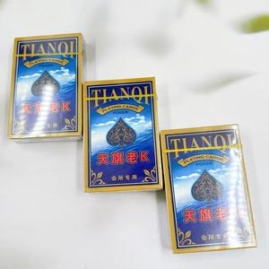 Venta al por mayor de 100 barajas de cartas de juego Tianqi LaoK originales a un precio especial. Cartas de juego creativas. - Product Image 3