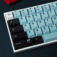 GMK MIZU Keycaps 129 Cherry Profile PBT DYE - SUB Keyboard MX Switch 61/64/68/84/87/96/98/104/108 Game Keyboard