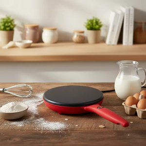 Máquina para Hacer Crepas y Panqueques Eléctrica Antiadherente Automática, Personalizable al por Mayor de Fábrica, para Cocinar Desayunos en Casa - Product Image 6