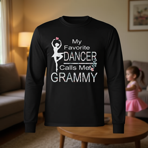 Camiseta de manga larga My Favorite Dancer Calls Me Grammy - Product Image 3