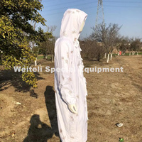 Cape à capuche camouflage numérique blanche Snow Camo Poncho Ghillie Suit Poncho pour la chasse aux oiseaux