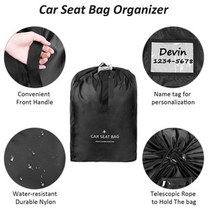Premium Langlebige Wasserabweisende Universelle Babytrage-Transporttasche Verstellbare Trageriemen Modische Polyester-Autositztasche - Product Image 4