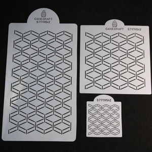 3Pcs Pochoir à Gâteau Motif Décoration de Gâteau de Mariage Dentelle Fondant Gâteau Boder Pochoirs Modèle Moule à <span class=keywords><strong>Dessin</strong></span> - Product Image 2