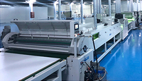 Machine de revêtement par peinture UV et à base d'eau pour panneaux MDF, pour un traitement de surface durable