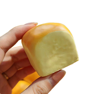 Jouet à presser Hawaï Toast en PU souple et moelleux, à rebond lent, anti-stress et de décompression, best-seller, vente en gros, unisexe, tous âges
