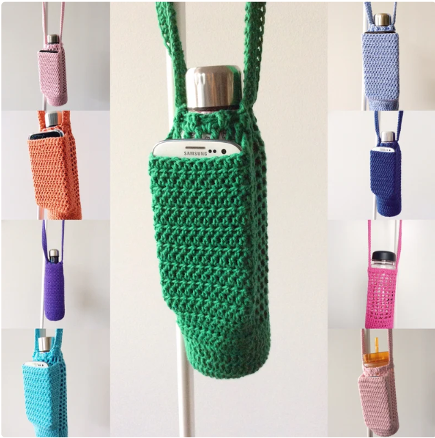 Clip Porte-bouteille D'eau - Mousqueton Nylon, Pour Sac à Dos, Randonnée, Fixation Facile