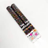 Canon à confettis révélateur de sexe biodégradable, non toxique, en papier imperméable pour les fêtes de Thanksgiving, de Noël et les événements en plein air
