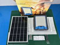 Lámpara Solar Portátil Multifuncional de Aluminio con Cámara, Versión 4G, IP66, Detección Humana por IA, para Granjas y Obras de Construcción